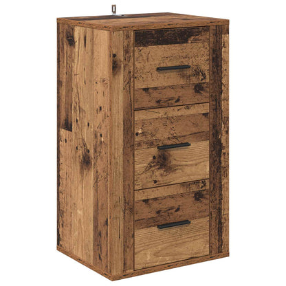vidaXL Sideboard Old Wood 40 x 33 x 70 cm Engineered Wood 2