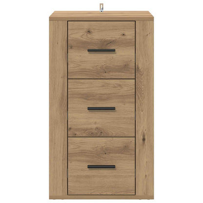 vidaXL Sideboard Artisan Oak 40 x 33 x 70 cm Engineered Wood 6
