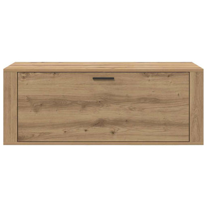 vidaXL Shoe Cabinet 100 x 35 x 38 cm Engineered Wood Artisan Oak 6