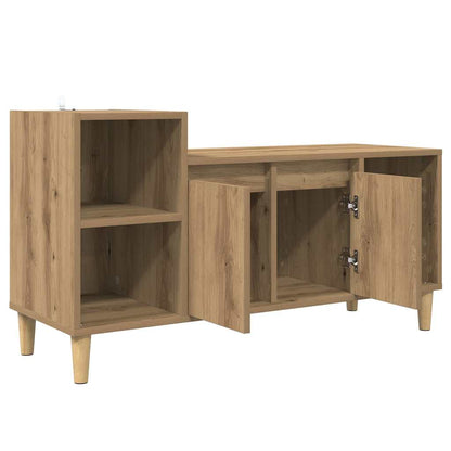 vidaXL TV Cabinet 100 x 35 x 55 cm Artisan Oak Engineered Wood 5