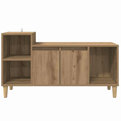 vidaXL TV Cabinet 100 x 35 x 55 cm Artisan Oak Engineered Wood 6