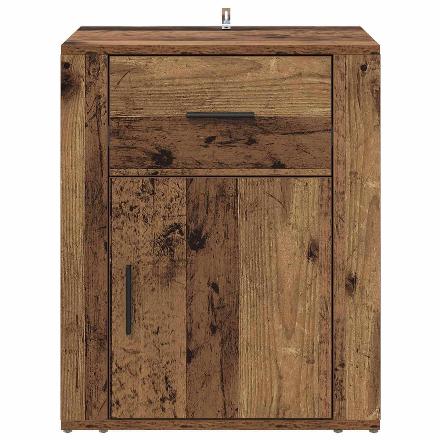 vidaXL Bedside Cabinet Old Wood 35 x 50 x 60 cm Engineered Wood 6