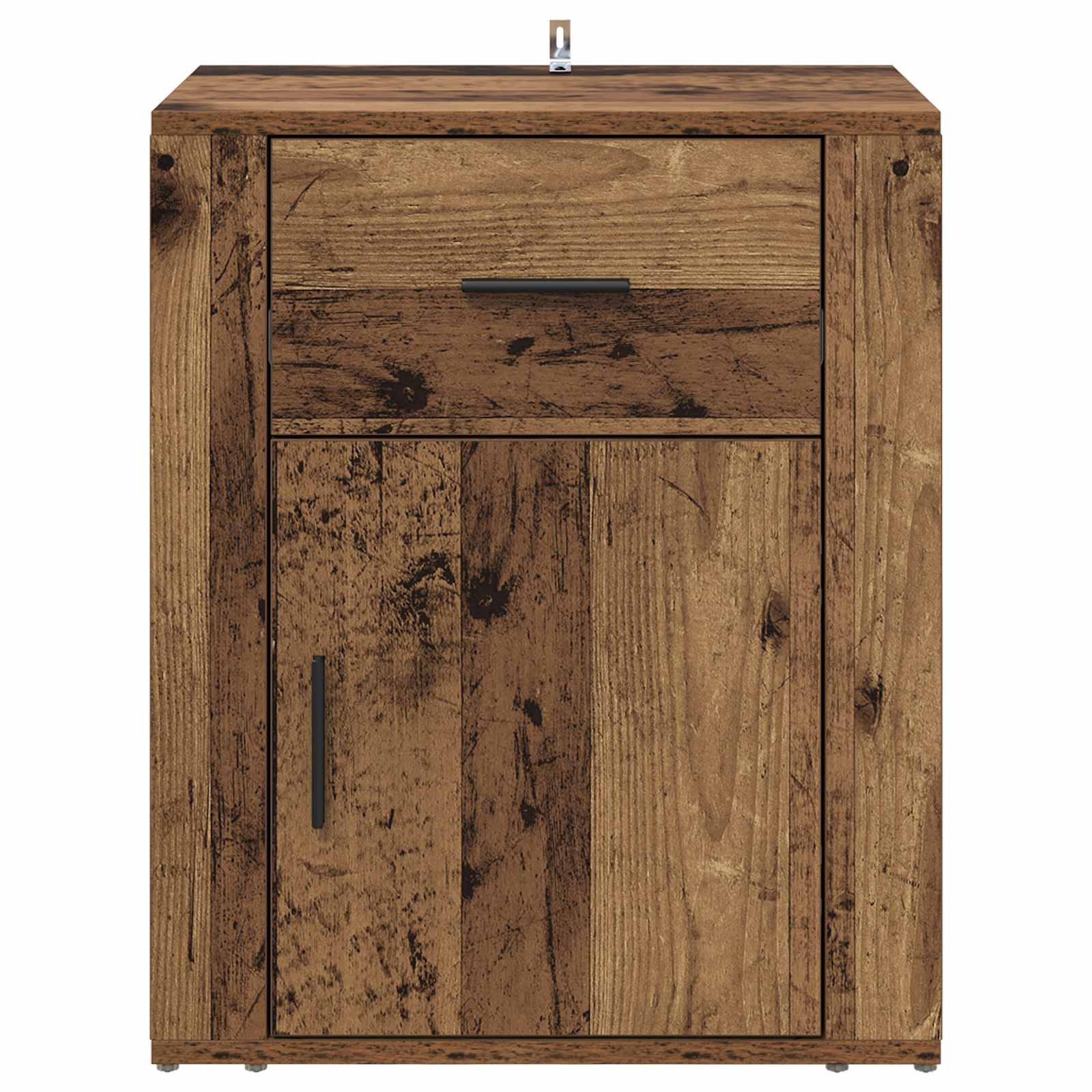 vidaXL Bedside Cabinet Old Wood 35 x 50 x 60 cm Engineered Wood 6