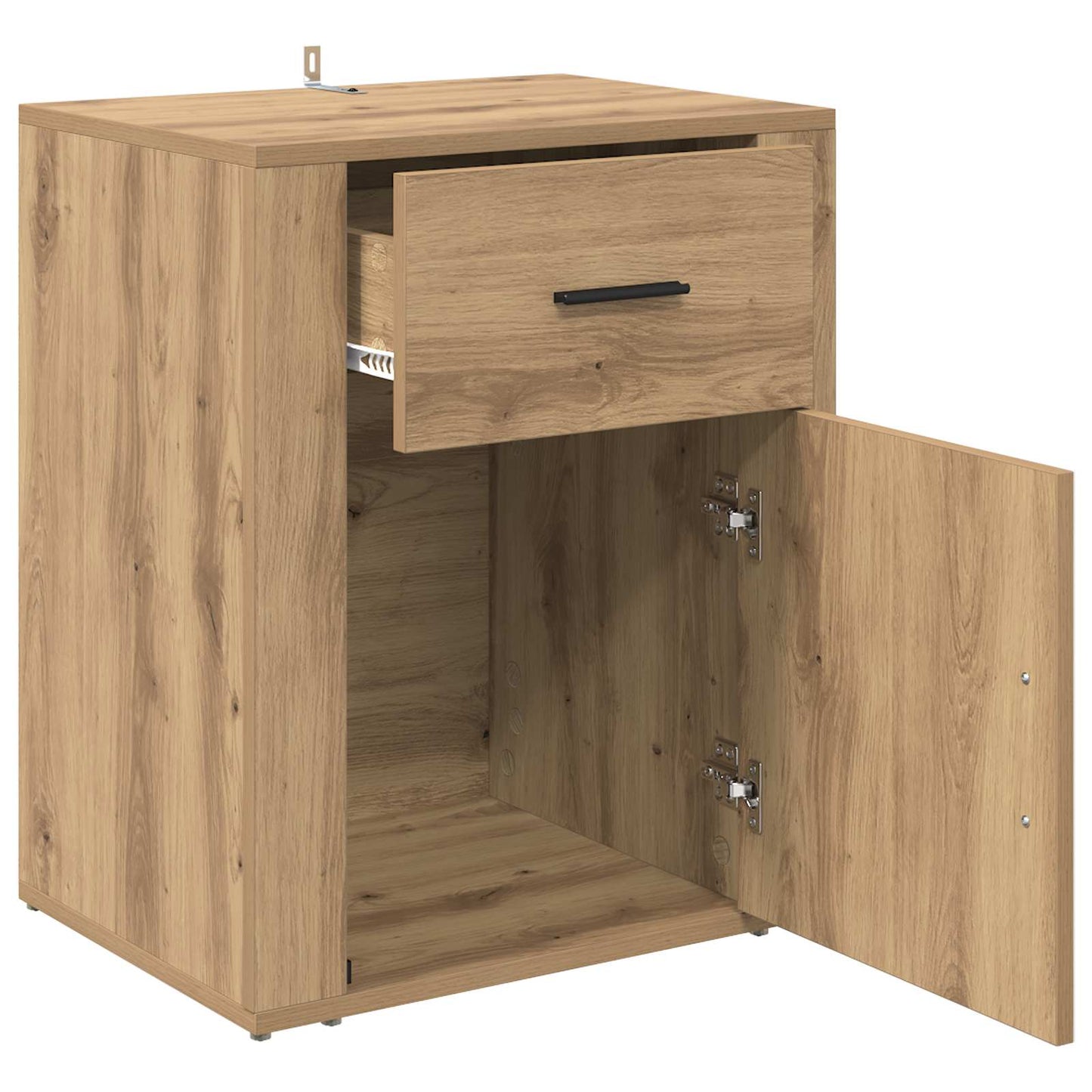 vidaXL Bedside Cabinet Artisan Oak 35 x 50 x 60 cm Engineered Wood 5