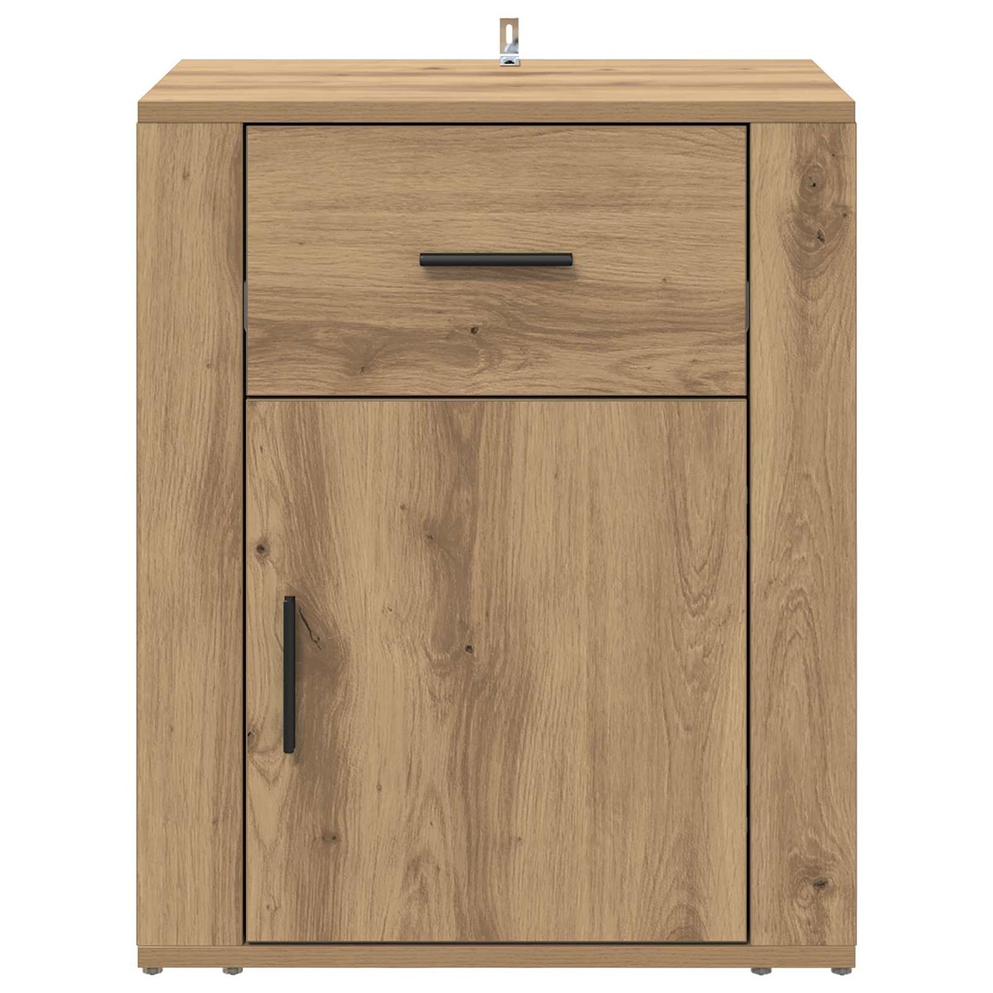 vidaXL Bedside Cabinet Artisan Oak 35 x 50 x 60 cm Engineered Wood 6