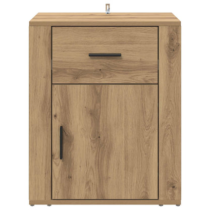 vidaXL Bedside Cabinet Artisan Oak 35 x 50 x 60 cm Engineered Wood 6