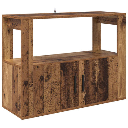 vidaXL Sideboard Old wood 80 x 30 x 60 cm Engineered Wood 2