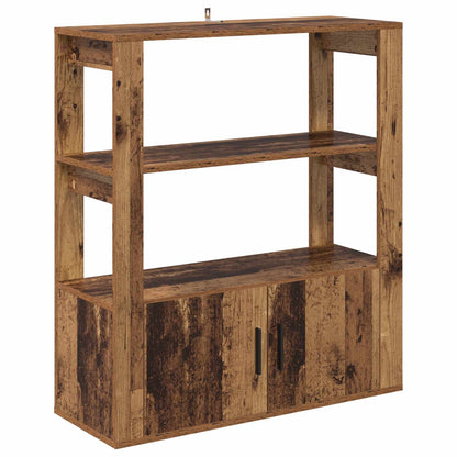 vidaXL Sideboard Old wood 30 x 80 x 90 cm Engineered Wood 2