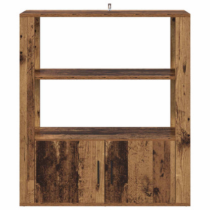 vidaXL Sideboard Old wood 30 x 80 x 90 cm Engineered Wood 6