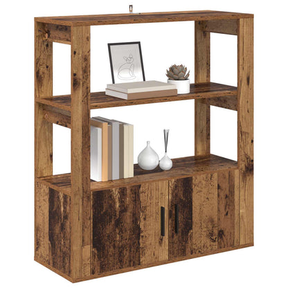 vidaXL Sideboard Old wood 30 x 80 x 90 cm Engineered Wood 3