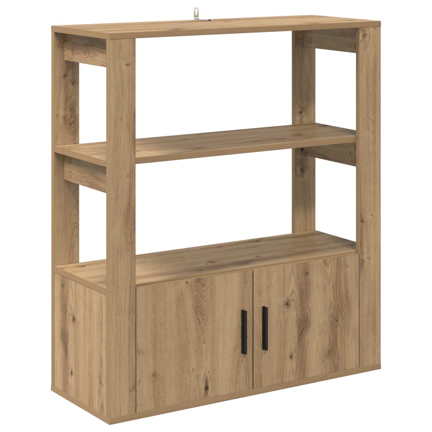 vidaXL Sideboard Artisan oak 30 x 80 x 90 cm Engineered Wood 2