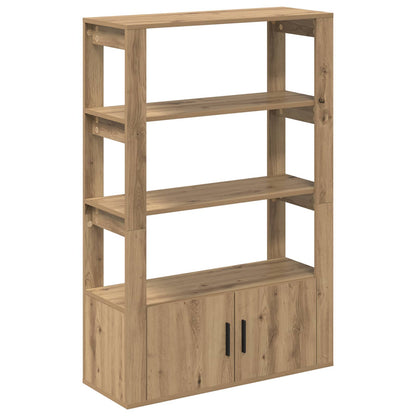 vidaXL Sideboard Artisan oak 30 x 80 x 119.5 cm Engineered Wood 2