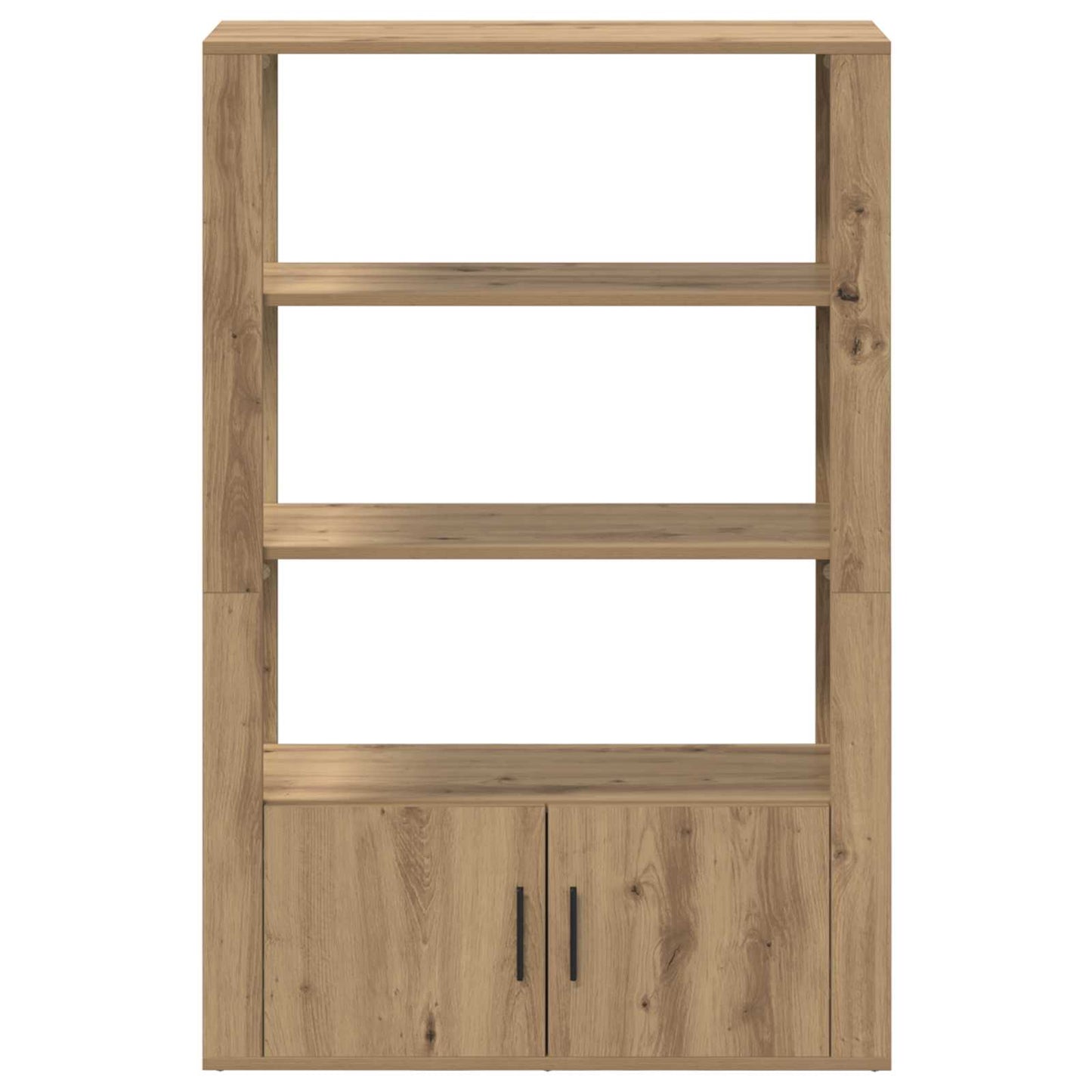 vidaXL Sideboard Artisan oak 30 x 80 x 119.5 cm Engineered Wood 6
