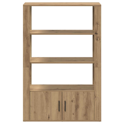vidaXL Sideboard Artisan oak 30 x 80 x 119.5 cm Engineered Wood 6