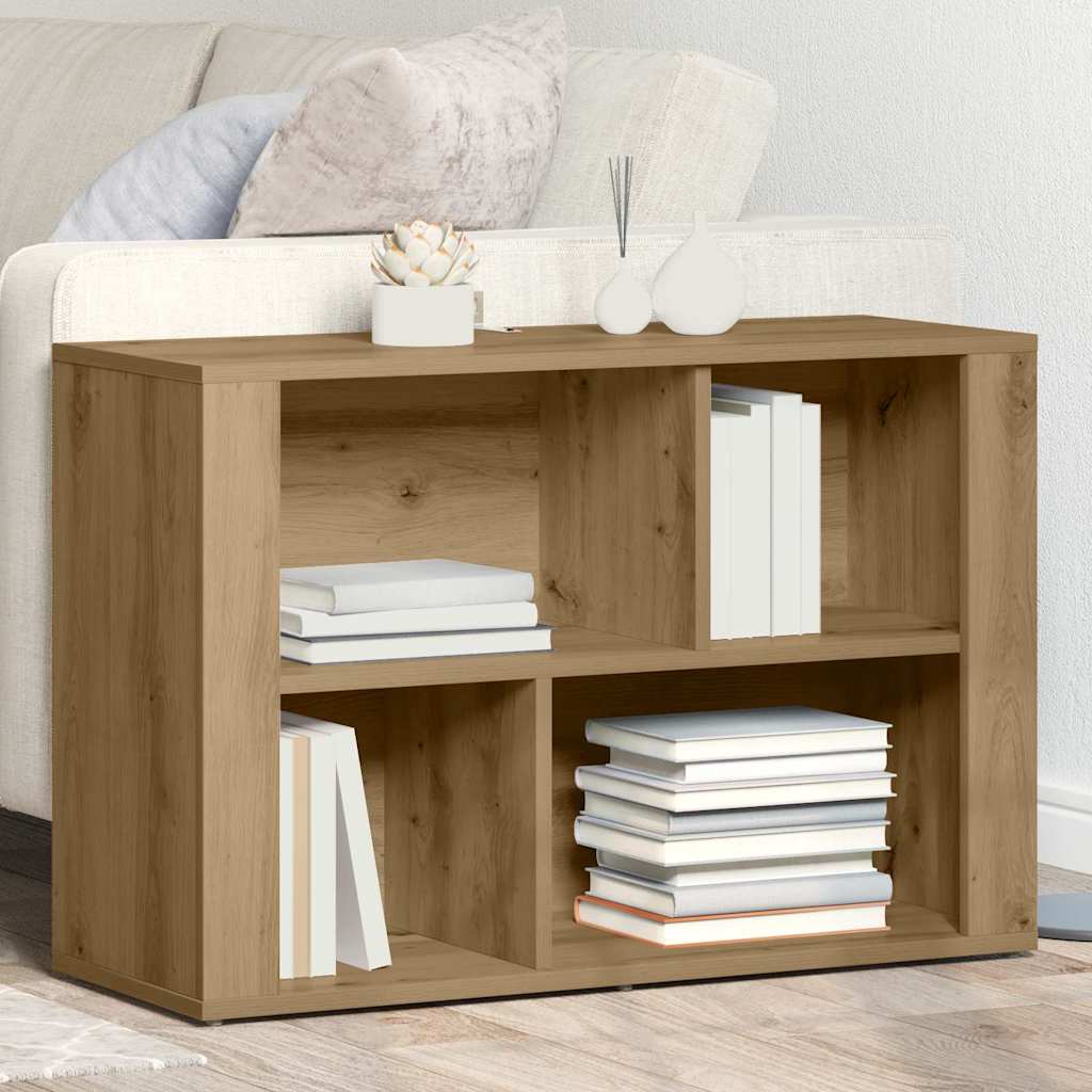 vidaXL Sideboard Artisan Oak 80 x 30 x 53 cm Engineered Wood 1