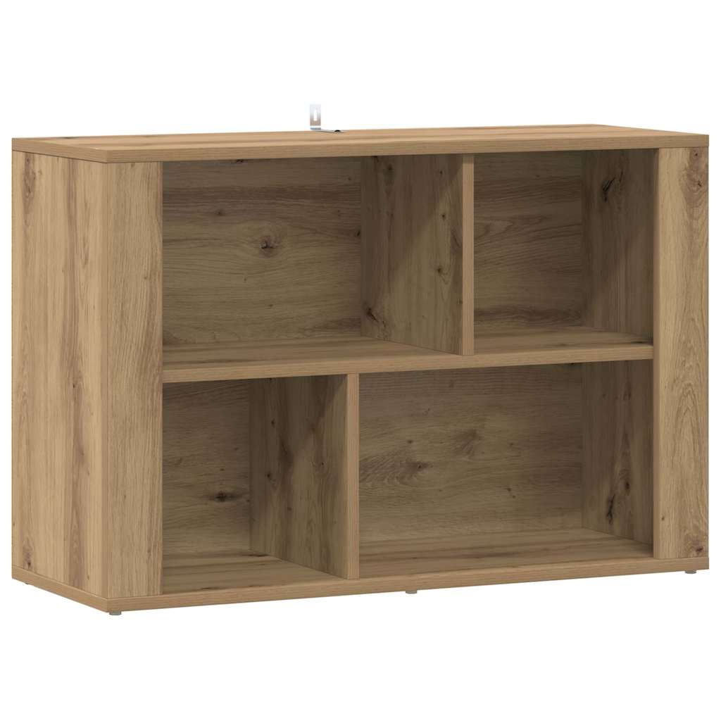 vidaXL Sideboard Artisan Oak 80 x 30 x 53 cm Engineered Wood 2