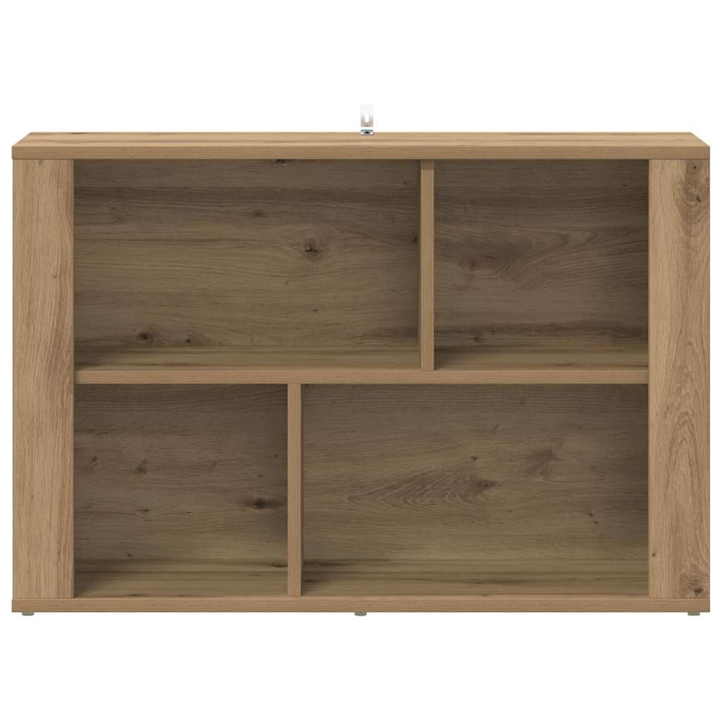 vidaXL Sideboard Artisan Oak 80 x 30 x 53 cm Engineered Wood 5