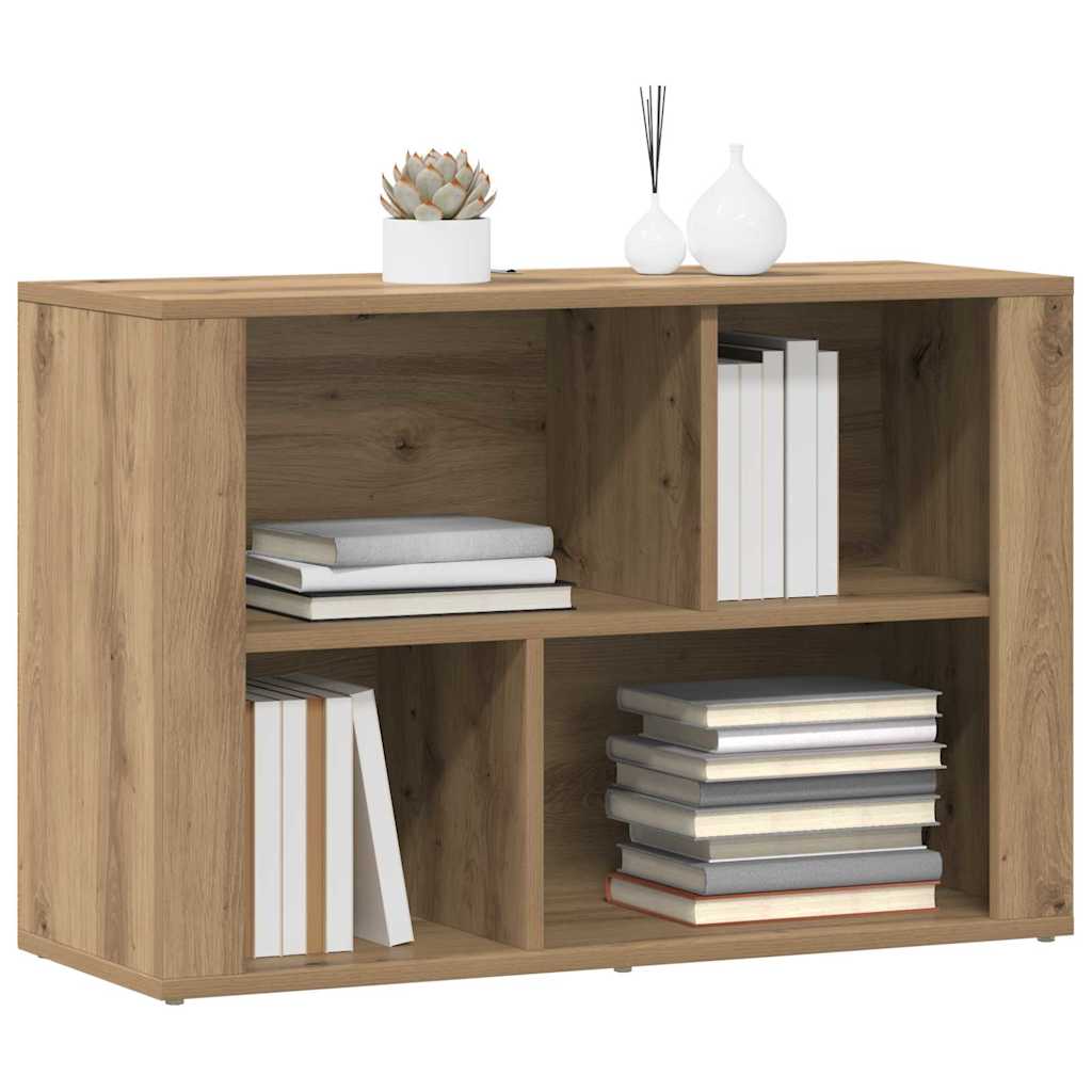 vidaXL Sideboard Artisan Oak 80 x 30 x 53 cm Engineered Wood 3