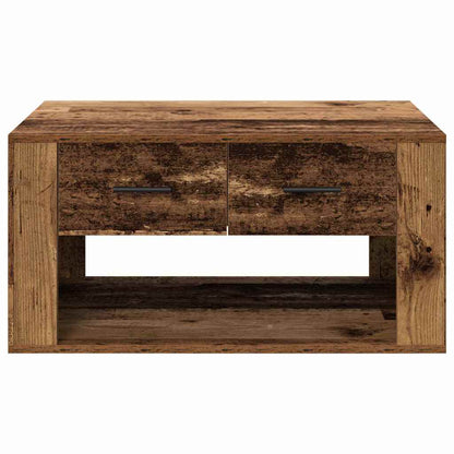 vidaXL Coffee Table Old Wood 80 x 50 x 40 cm Engineered Wood 6