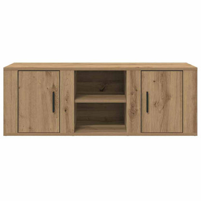 vidaXL TV Cabinet 100 x 31.5 x 35 cm Artisan Oak Engineered Wood 6