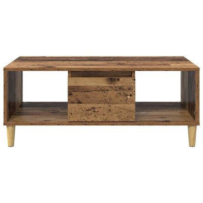 vidaXL Coffee Table Old Wood 90 x 50 x 26.5 cm Engineered Wood 6