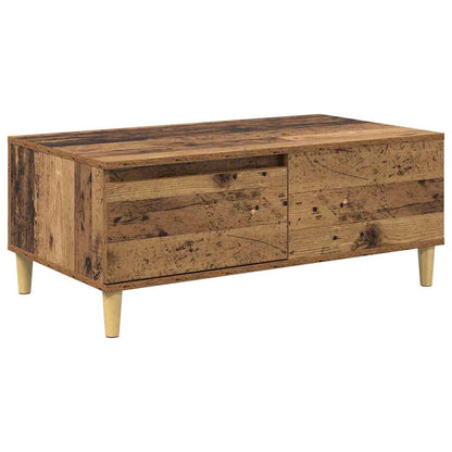 vidaXL Coffee Table Old Wood 90 x 50 x 35 cm Engineered Wood 2