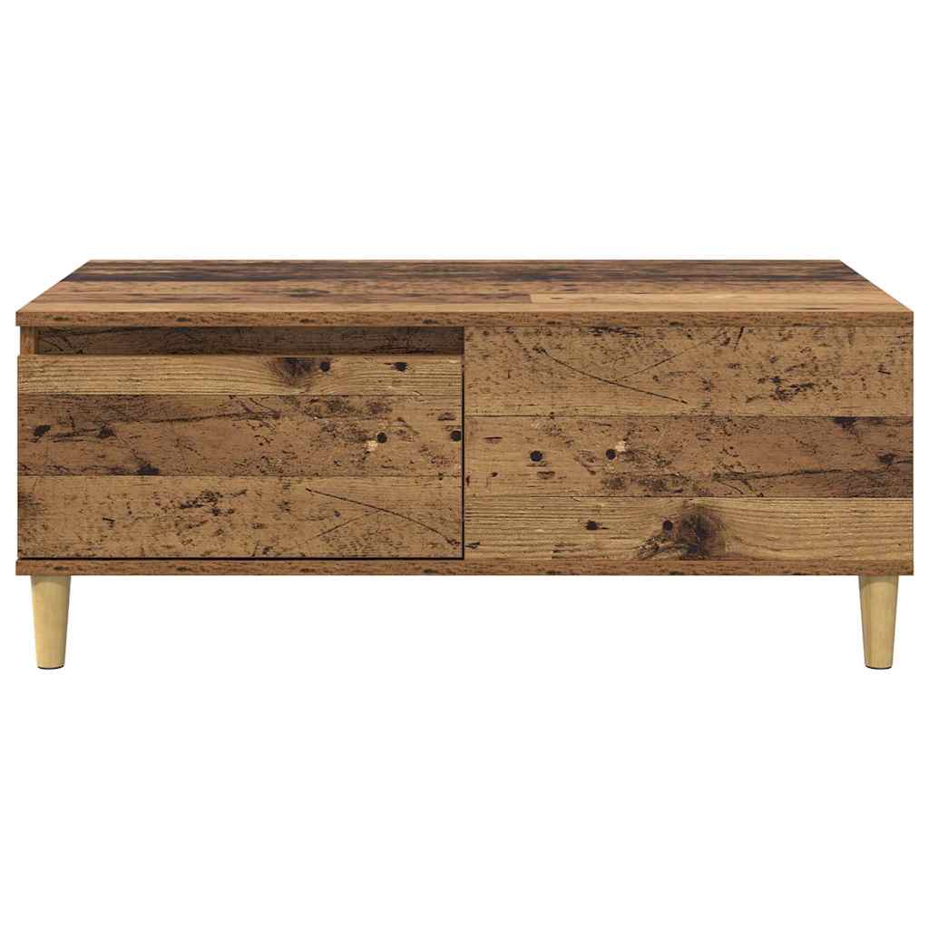 vidaXL Coffee Table Old Wood 90 x 50 x 35 cm Engineered Wood 6