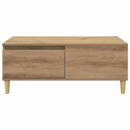 vidaXL Coffee Table Artisan Oak 90 x 50 x 35 cm Engineered Wood 6
