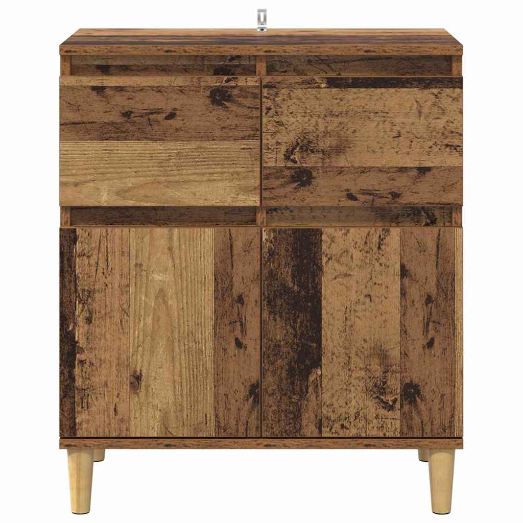 vidaXL Sideboard Old Wood 60 x 35 x 70 cm Engineered Wood 6