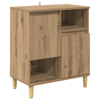 vidaXL Sideboard Artisan oak 35 x 60 x 70 cm Engineered Wood 2
