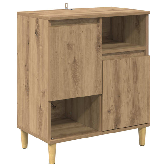 vidaXL Sideboard Artisan oak 35 x 60 x 70 cm Engineered Wood 2