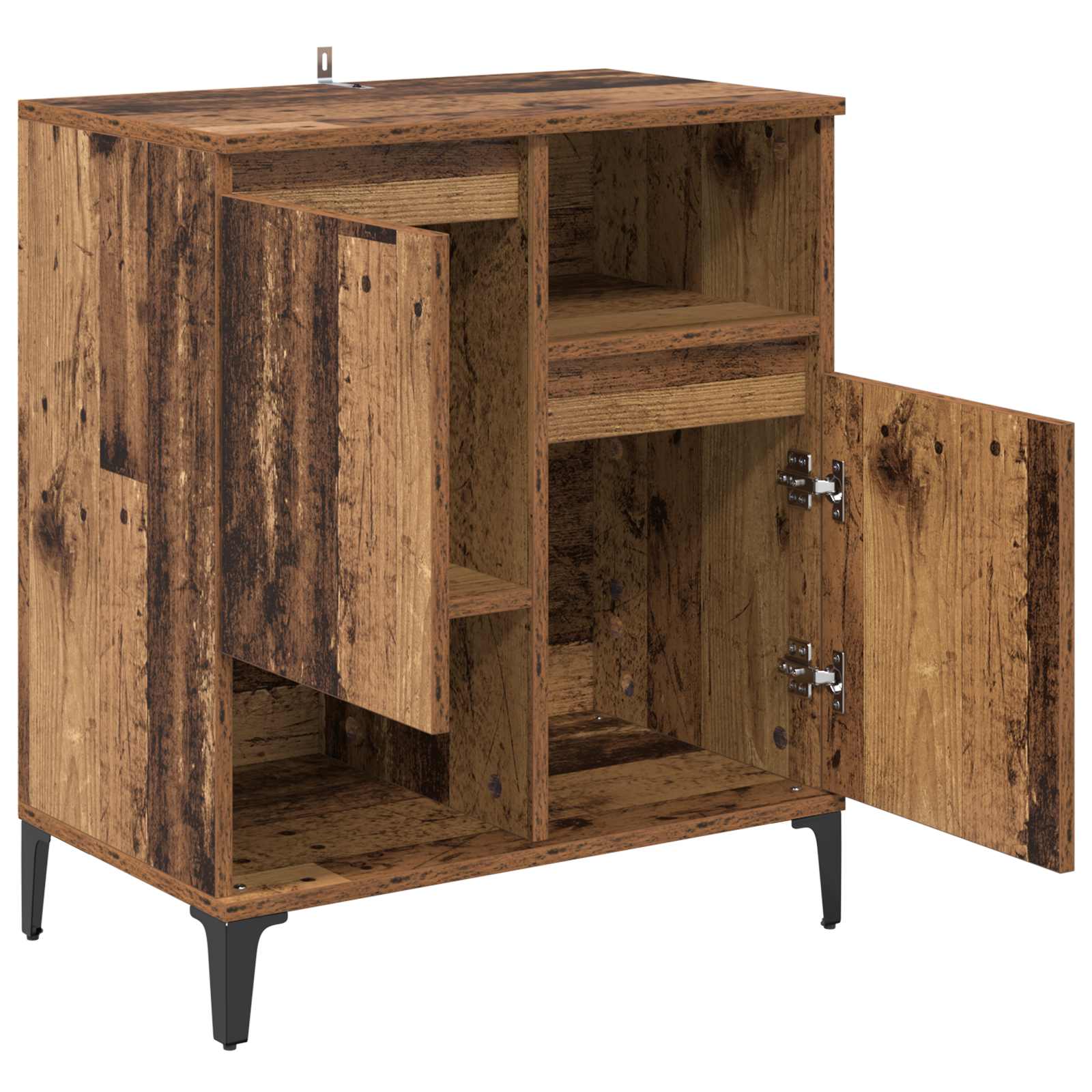 vidaXL Sideboard Old Wood 60 x 35 x 70 cm Engineered Wood 5