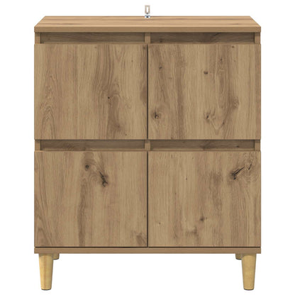 vidaXL Sideboard Artisan Oak 60 x 35 x 70 cm Engineered Wood 6