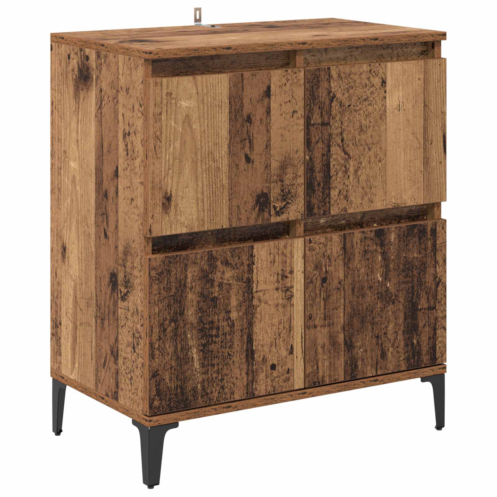 vidaXL Sideboard Old Wood 60 x 35 x 70 cm Engineered Wood and Iron 2