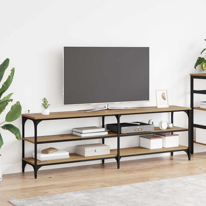 vidaXL TV Cabinet 160 x 30 x 50 cm Artisan Oak 1
