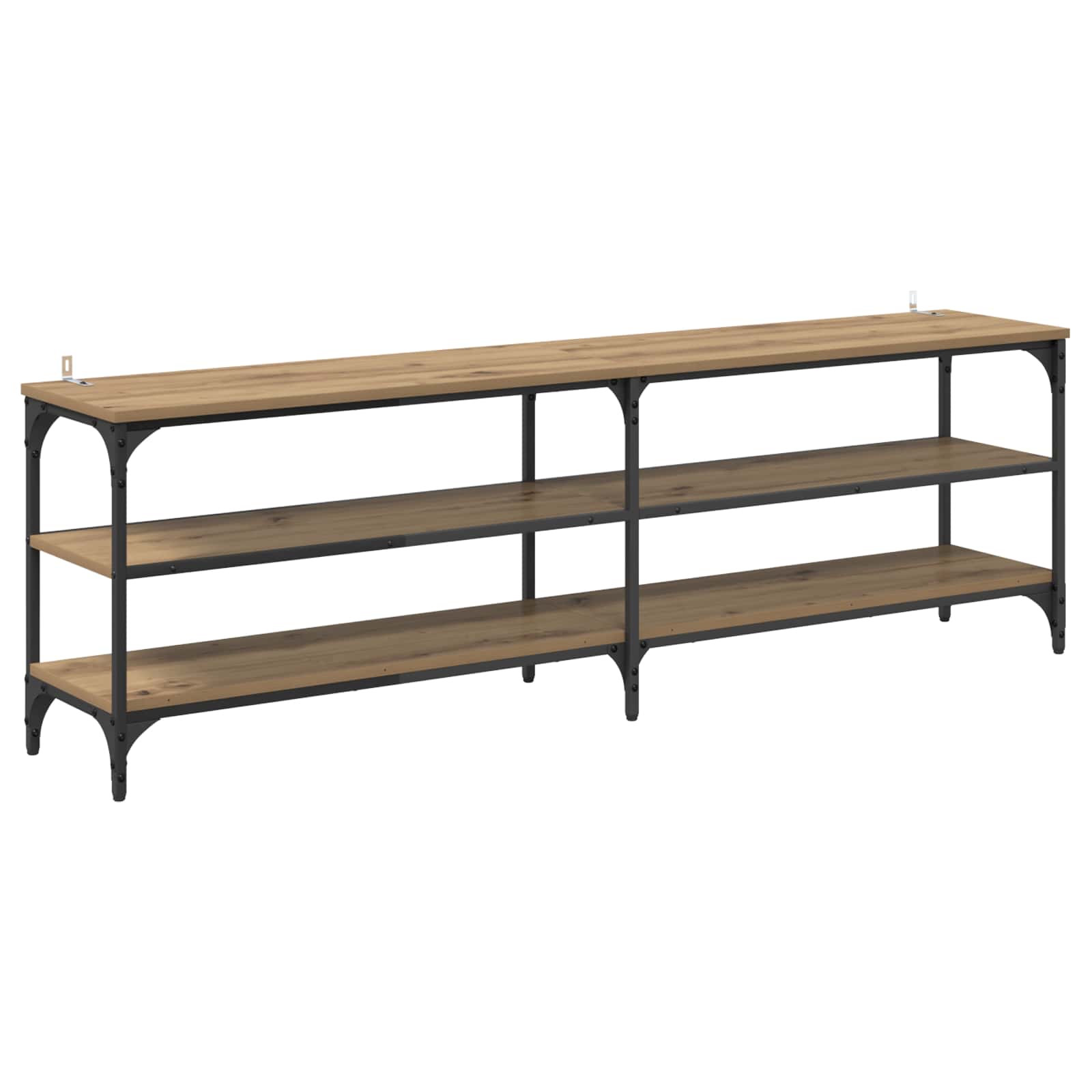 vidaXL TV Cabinet 160 x 30 x 50 cm Artisan Oak 2