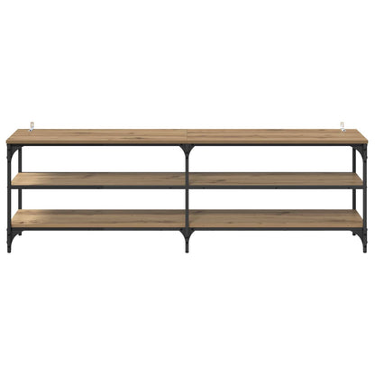 vidaXL TV Cabinet 160 x 30 x 50 cm Artisan Oak 5