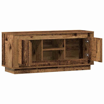 vidaXL TV Cabinet 102 x 35 x 45 cm Old Wood Engineered Wood 5