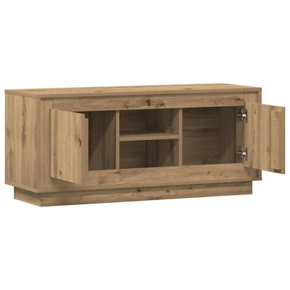 vidaXL TV Cabinet 102 x 35 x 45 cm Artisan Oak Engineered Wood 5