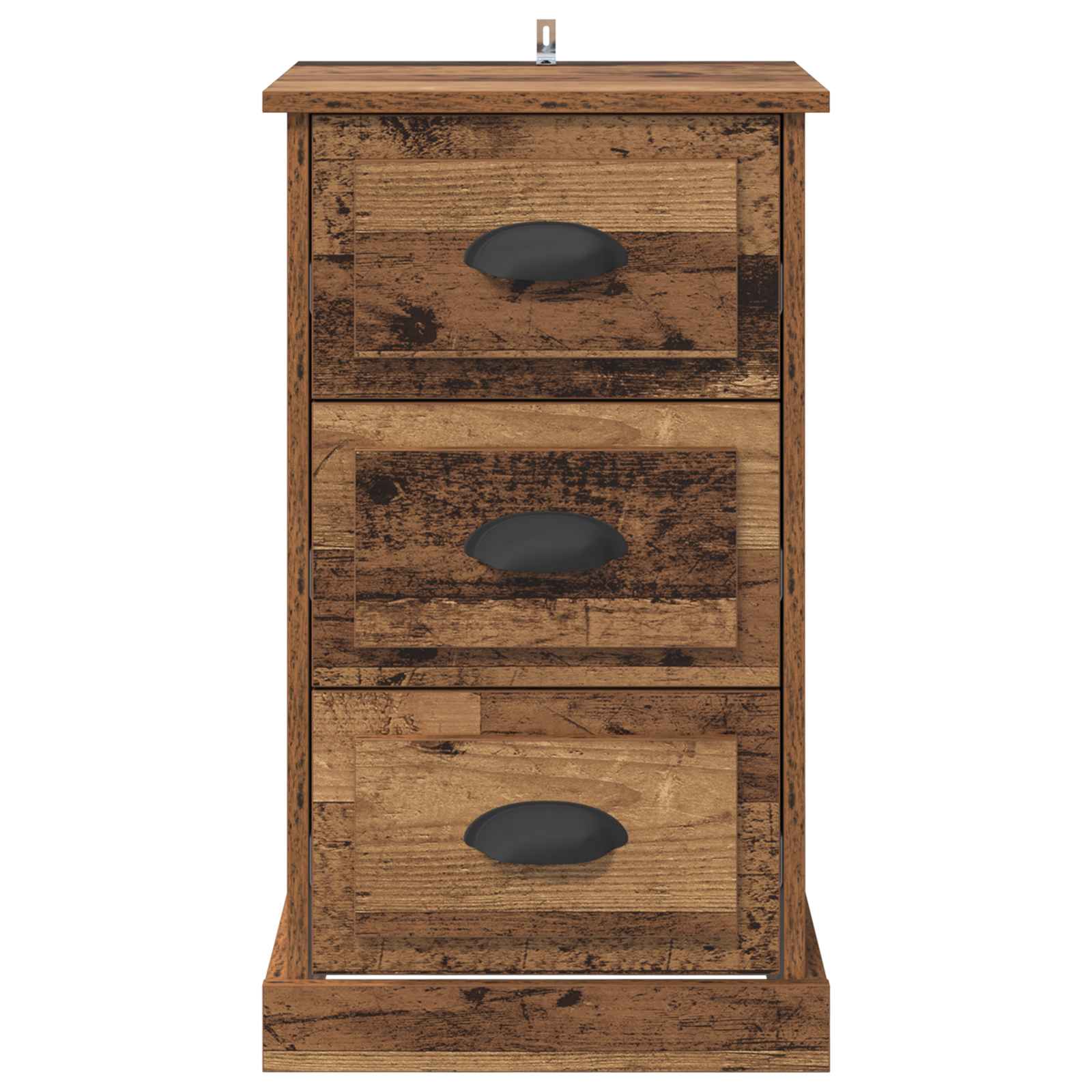 vidaXL Bedside Cabinet Old Wood 39 x 39 x 67.5 cm Engineered Wood 6