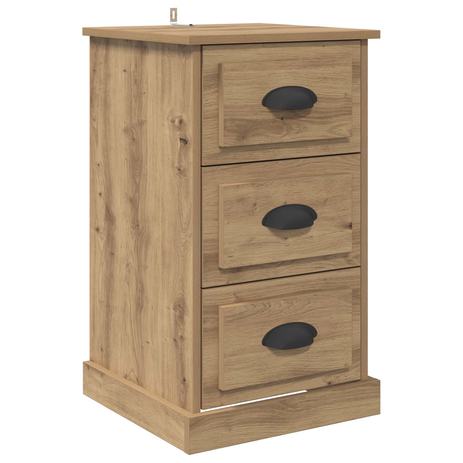 vidaXL Bedside Cabinet Artisan Oak 39 x 39 x 67.5 cm Engineered Wood 2