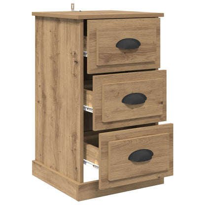 vidaXL Bedside Cabinet Artisan Oak 39 x 39 x 67.5 cm Engineered Wood 5