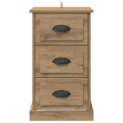 vidaXL Bedside Cabinet Artisan Oak 39 x 39 x 67.5 cm Engineered Wood 6