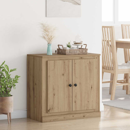 vidaXL Sideboard 70 x 35.5 x 67.5 cm Artisan Oak Engineered Wood 1