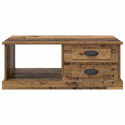 vidaXL Coffee Table Old Wood 90 x 50 x 35 cm Engineered Wood 6