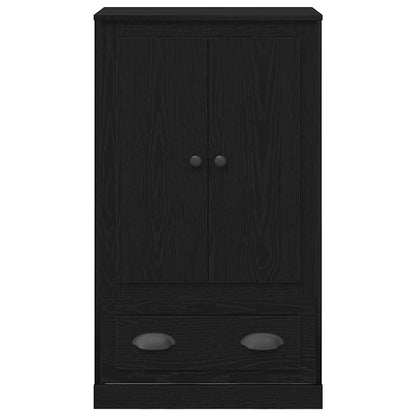 vidaXL Highboard Black Oak 60 x 35.5 x 103.5 cm Engineered Wood 6
