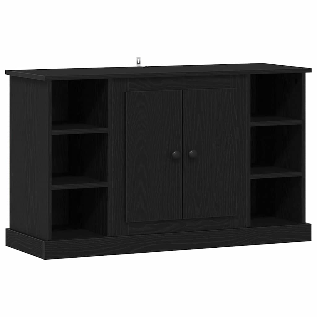 vidaXL Sideboard Black Oak 100 x 35.5 x 60 cm Engineered Wood 2