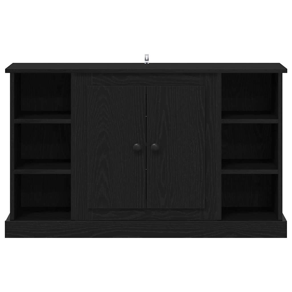 vidaXL Sideboard Black Oak 100 x 35.5 x 60 cm Engineered Wood 6