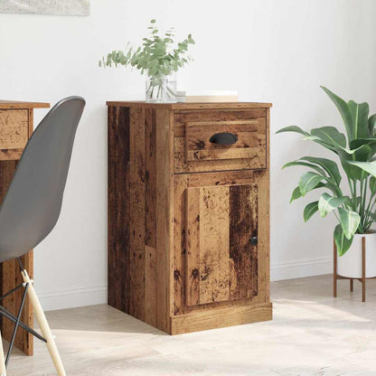 vidaXL Side Cabinet 40 x 50 x 75 cm Engineered Wood Old Wood 1