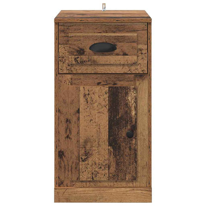 vidaXL Side Cabinet 40 x 50 x 75 cm Engineered Wood Old Wood 6